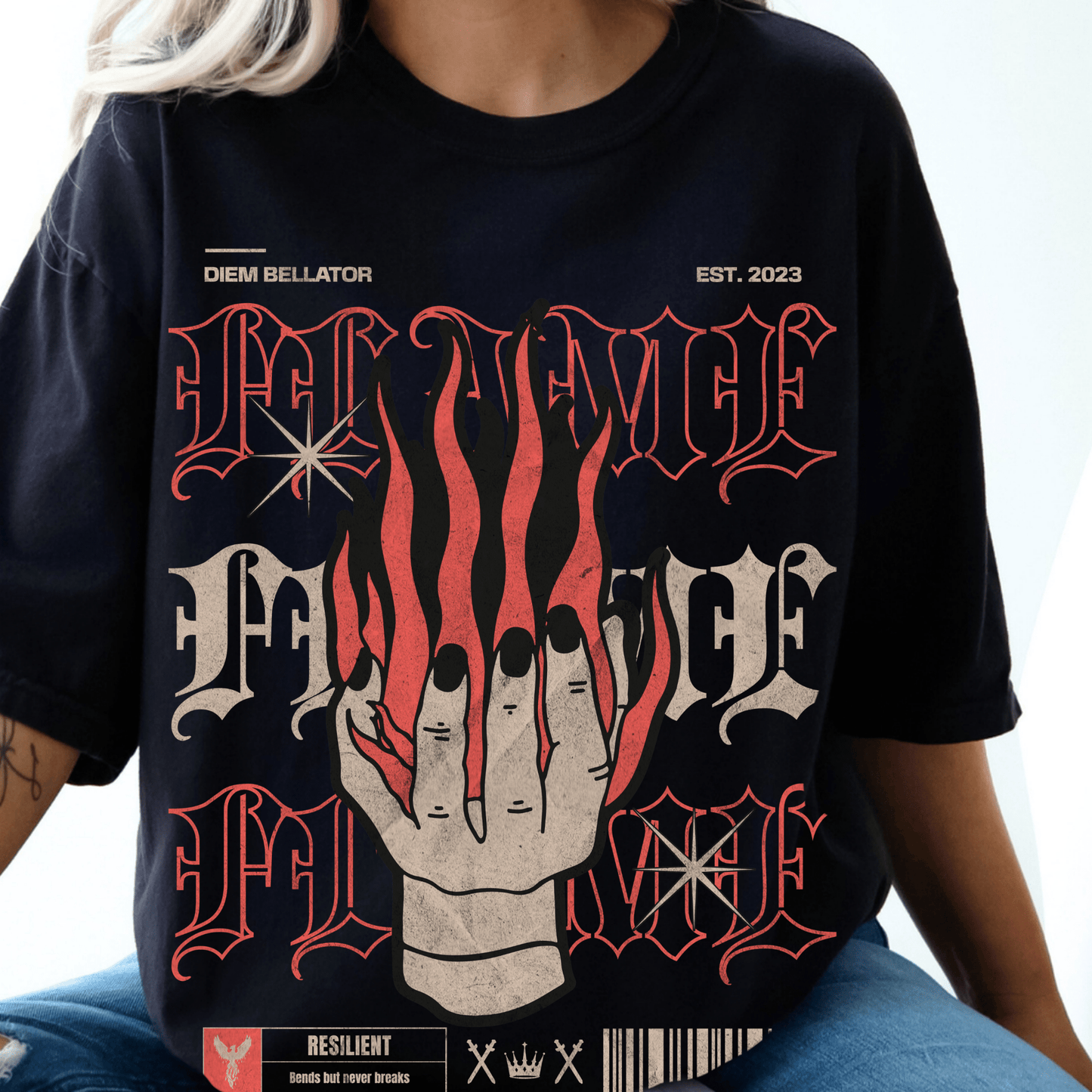 Everflame Oversized Tee | Official Penn Cole Merchandise - Starry Skies Austin