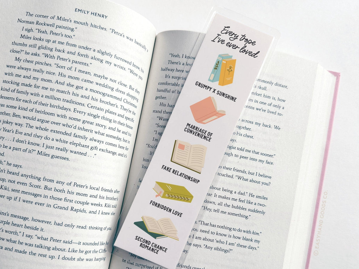 Every Trope I've Ever Loved Laminated Bookmark - Starry Skies Austin