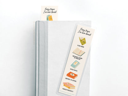 Every Trope I've Ever Loved Laminated Bookmark - Starry Skies Austin