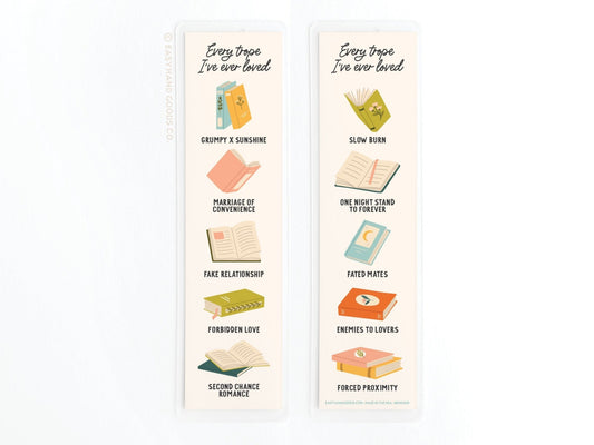 Every Trope I've Ever Loved Laminated Bookmark - Starry Skies Austin