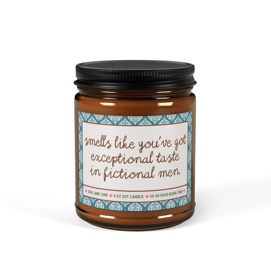 Exceptional Taste in Fictional Men Candle - Starry Skies Austin