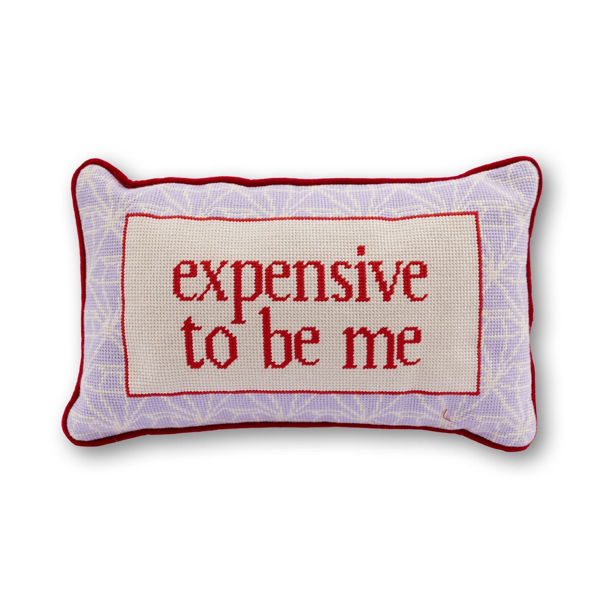 Expensive To Be Me Needlepoint Pillow - Starry Skies Austin
