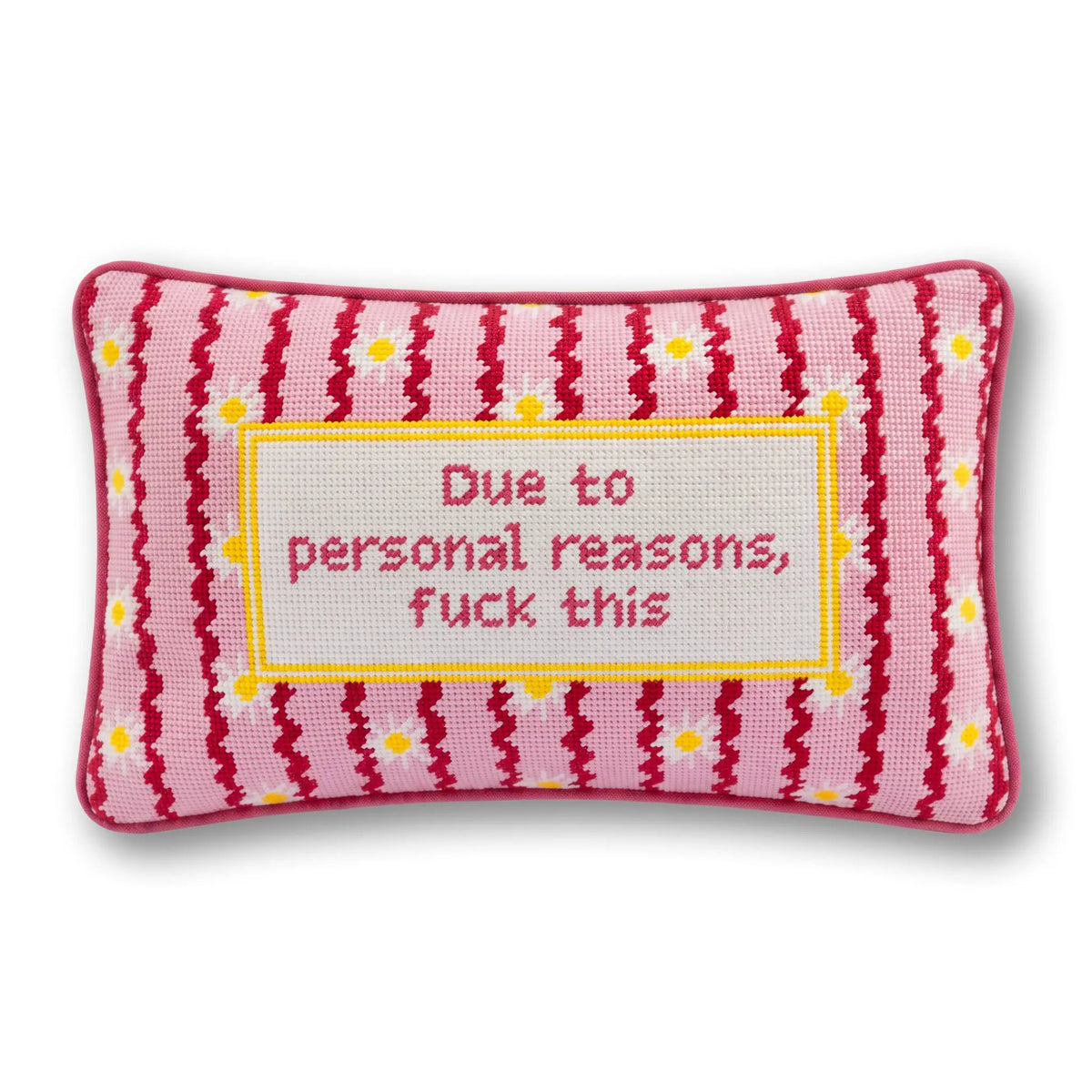 F This Needlepoint Pillow - Starry Skies Austin