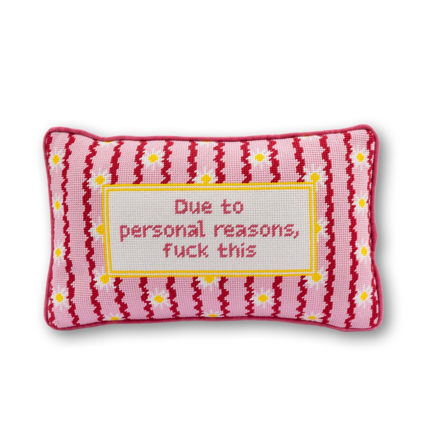 F This Needlepoint Pillow - Starry Skies Austin
