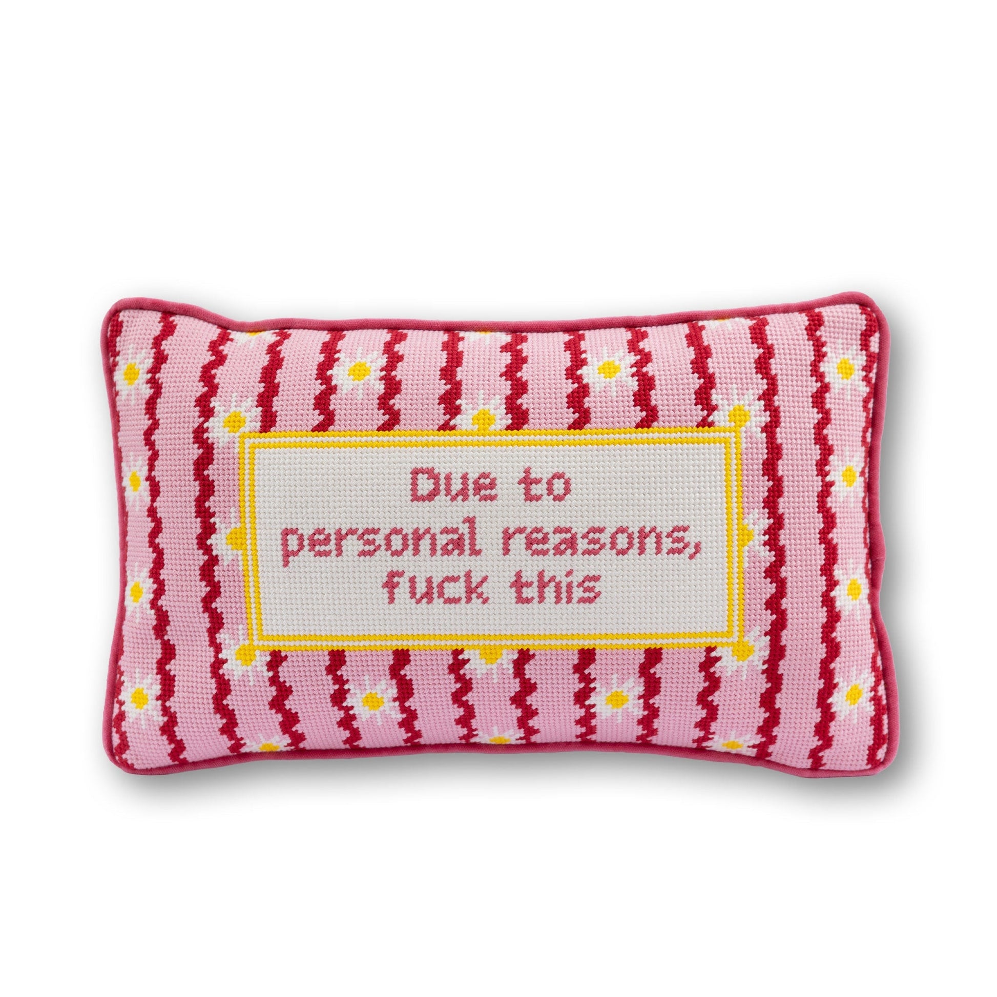 F This Needlepoint Pillow - Starry Skies Austin