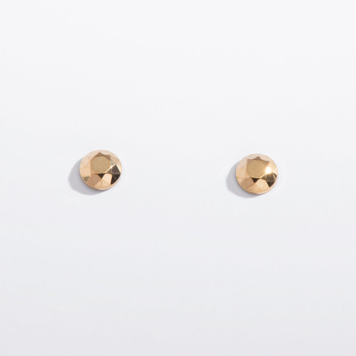 Faceted Circle Flat Back Studs - Starry Skies Austin