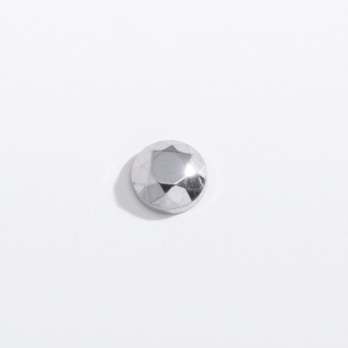 Faceted Circle Flat Back Studs - Starry Skies Austin