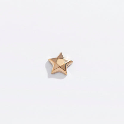 Faceted Star Flat Back Studs - Starry Skies Austin