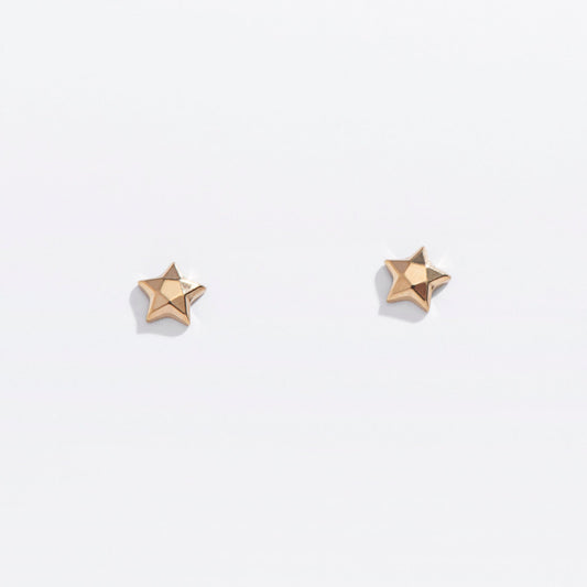 Faceted Star Flat Back Studs - Starry Skies Austin