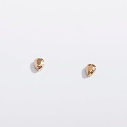 Faceted Teardrop Flat Back Studs - Starry Skies Austin
