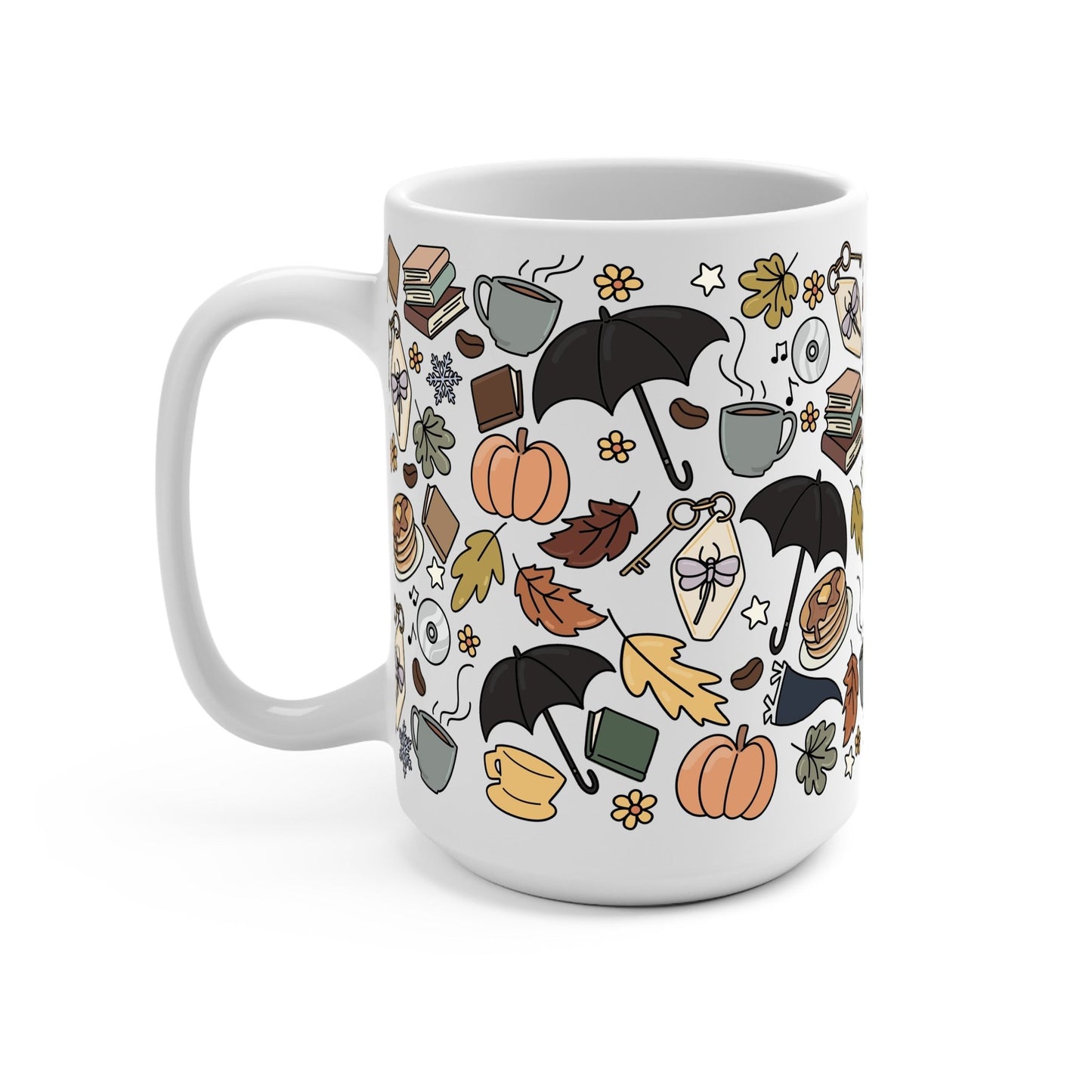 Fall Girls Glass Cup, Mug & Tumbler with Lid and Straw - Starry Skies Austin