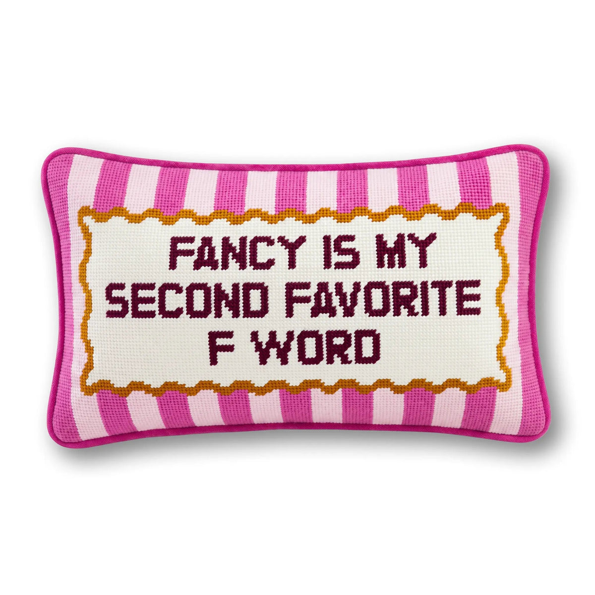 Fancy Needlepoint Pillow - Starry Skies Austin