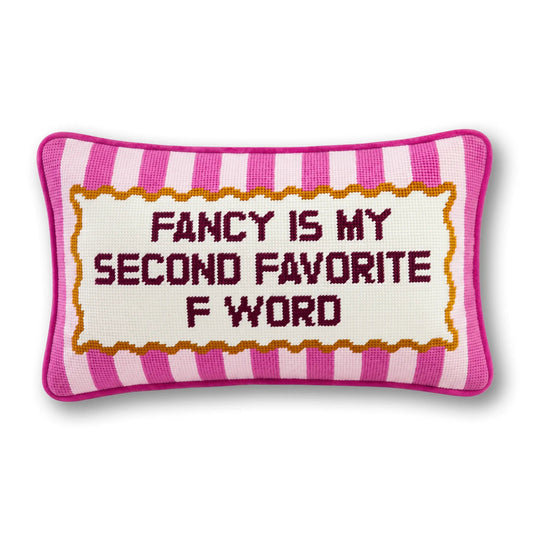 Fancy Needlepoint Pillow - Starry Skies Austin