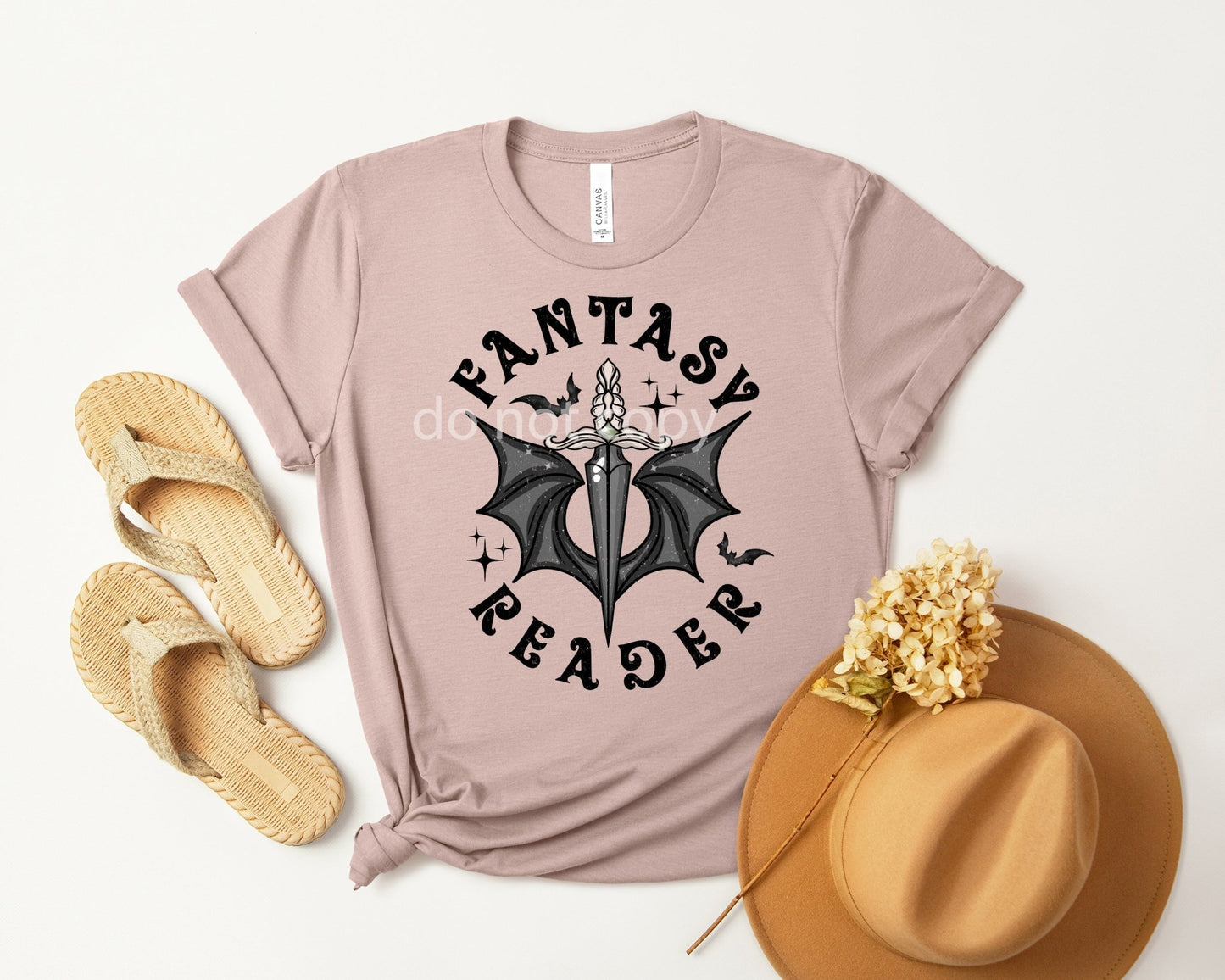 Fantasy Reader Graphic Tee - Starry Skies Austin