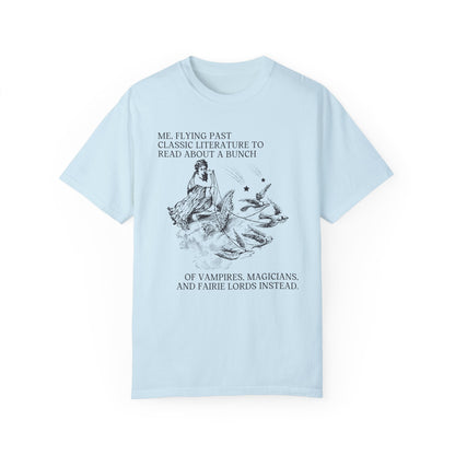 Fantasy Reader Tee - Starry Skies Austin