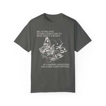 Fantasy Reader Tee - Starry Skies Austin