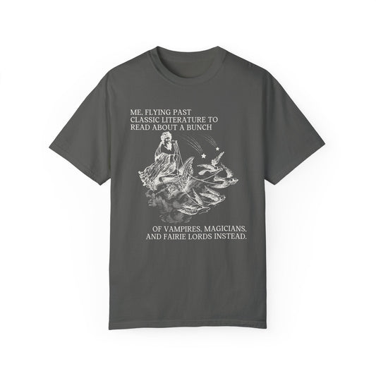 Fantasy Reader Tee - Starry Skies Austin