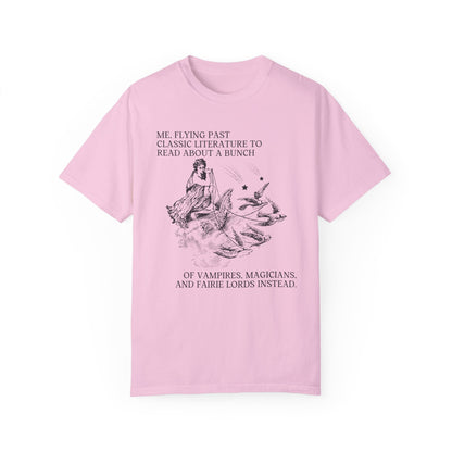 Fantasy Reader Tee - Starry Skies Austin