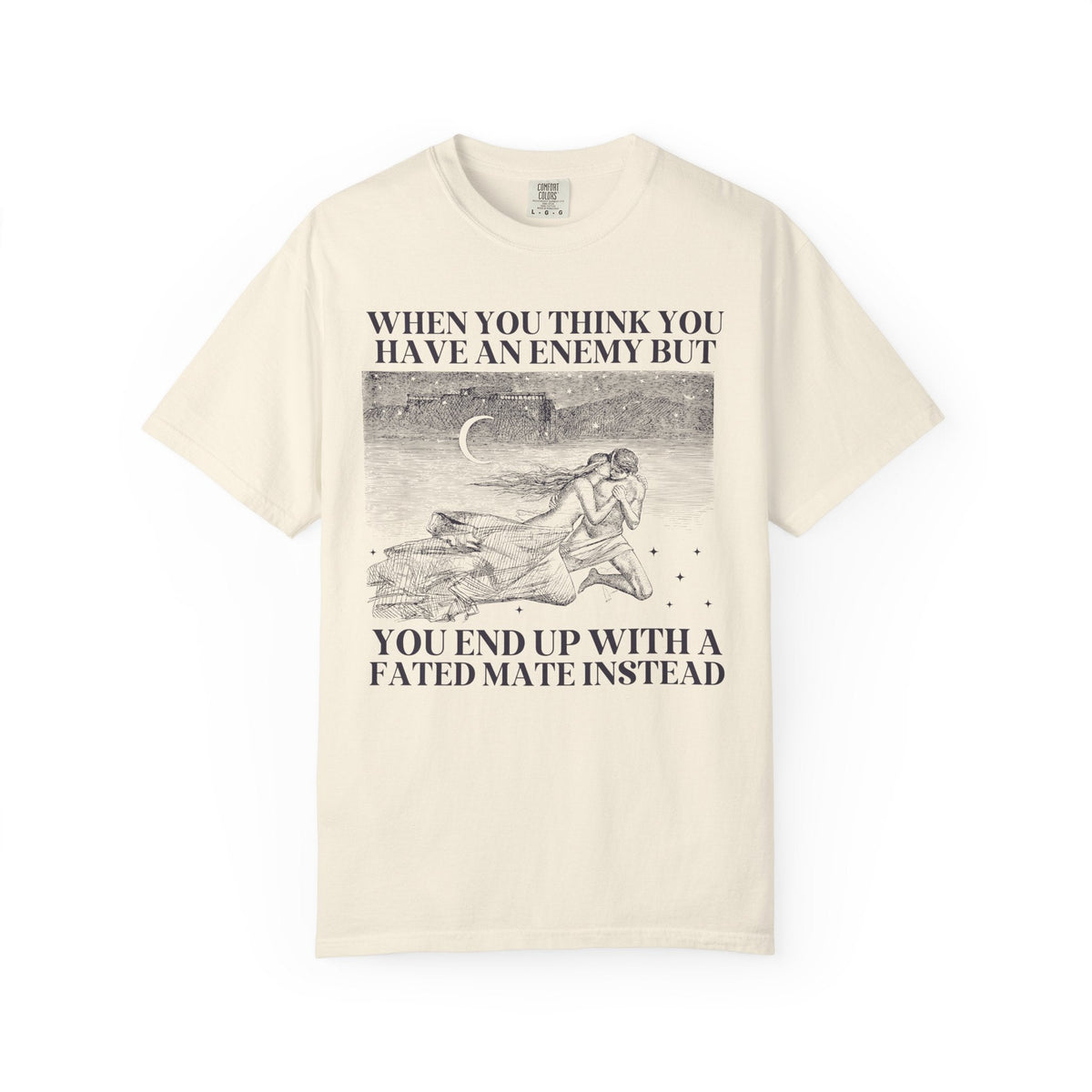 Fantasy Romance Bookworm Tee - Starry Skies Austin