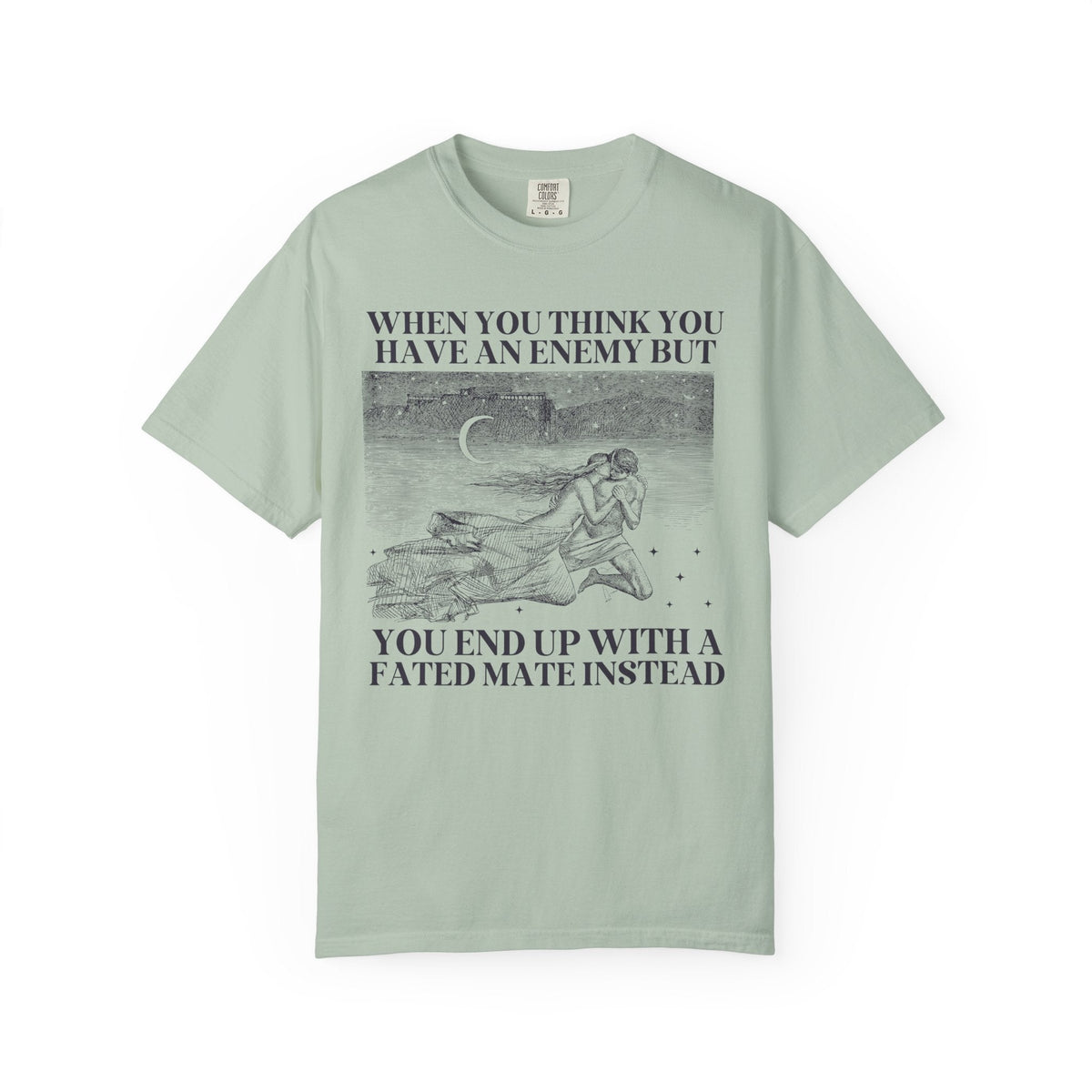 Fantasy Romance Bookworm Tee - Starry Skies Austin