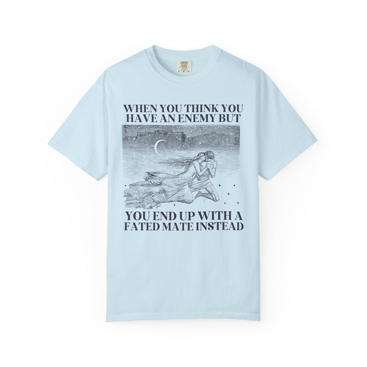 Fantasy Romance Bookworm Tee - Starry Skies Austin