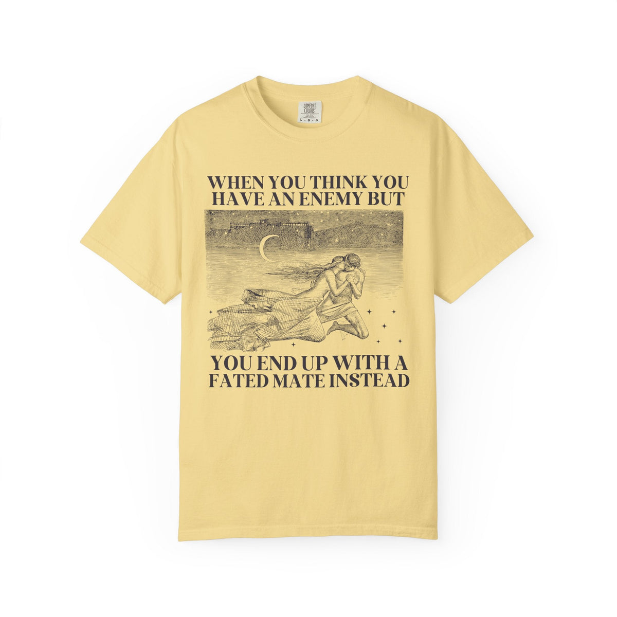 Fantasy Romance Bookworm Tee - Starry Skies Austin
