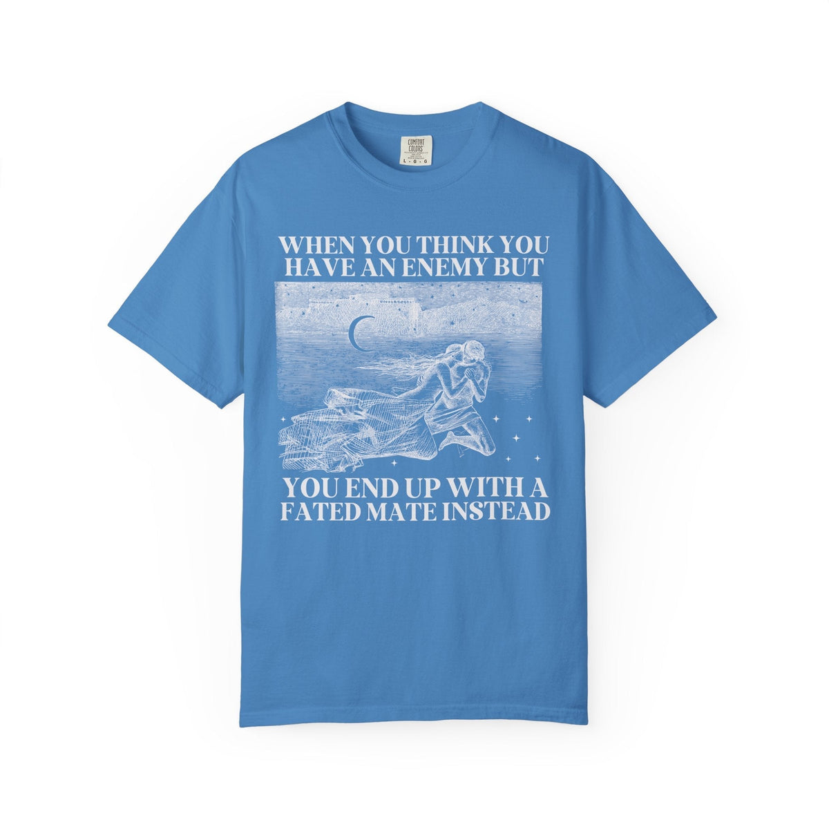 Fantasy Romance Bookworm Tee - Starry Skies Austin