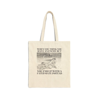 Fantasy Romance Bookworm Tote Bag - Starry Skies Austin