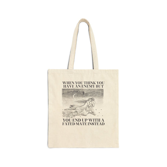 Fantasy Romance Bookworm Tote Bag - Starry Skies Austin