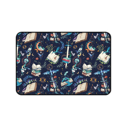 Fantasy Romance Desk Mat - Starry Skies Austin