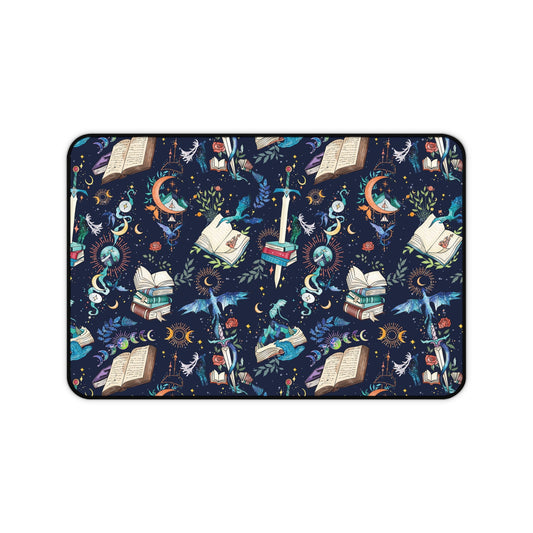 Fantasy Romance Desk Mat - Starry Skies Austin
