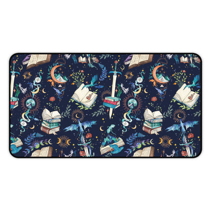 Fantasy Romance Desk Mat - Starry Skies Austin