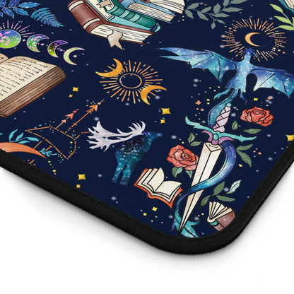 Fantasy Romance Desk Mat - Starry Skies Austin