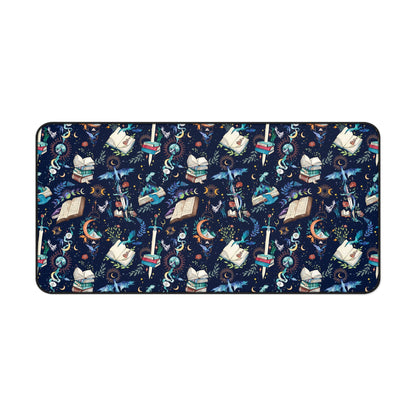 Fantasy Romance Desk Mat - Starry Skies Austin