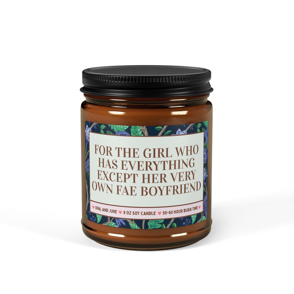 Fantasy Romance Reader Candle for Bookworm - Starry Skies Austin