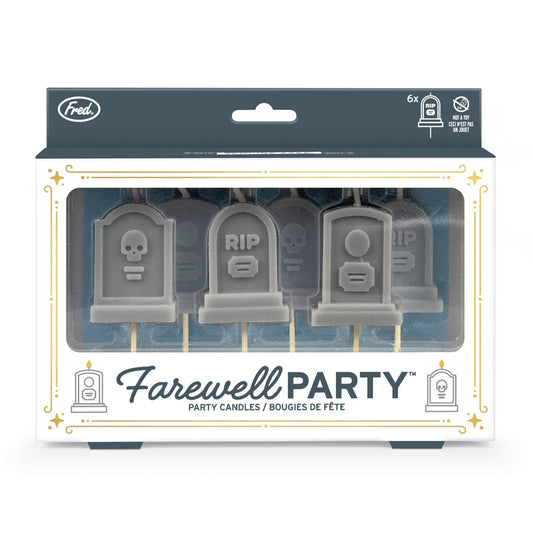 Farewell Party Tombstone Candles - Starry Skies Austin