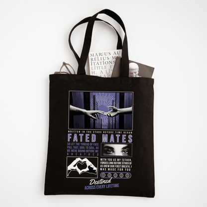 Fated Mates Canvas Tote - Starry Skies Austin