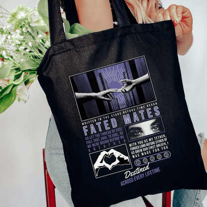 Fated Mates Canvas Tote - Starry Skies Austin