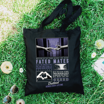 Fated Mates Canvas Tote - Starry Skies Austin
