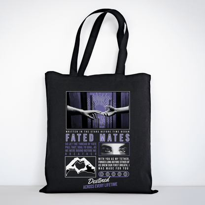 Fated Mates Canvas Tote - Starry Skies Austin