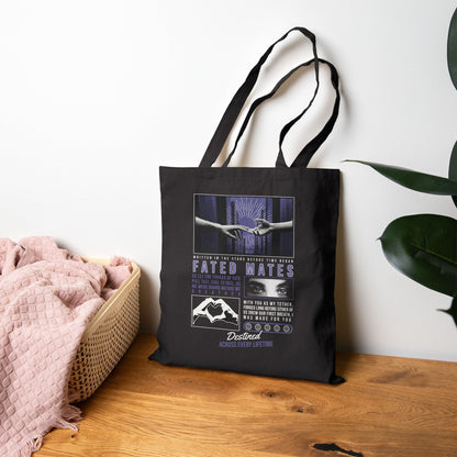 Fated Mates Canvas Tote - Starry Skies Austin