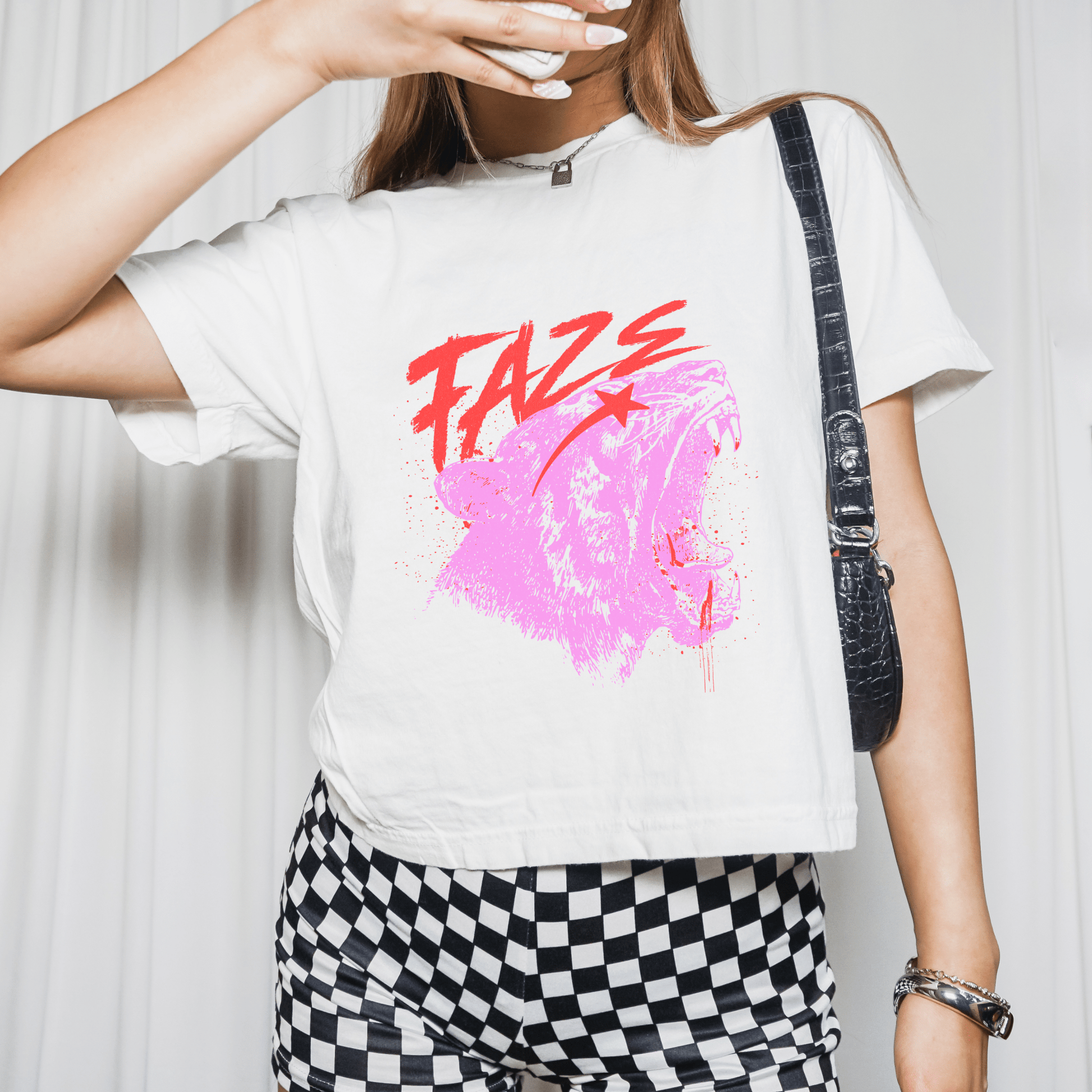 Faze Shield of Sparrows Cropped Tee - Starry Skies Austin