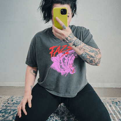 Faze Shield of Sparrows Cropped Tee - Starry Skies Austin