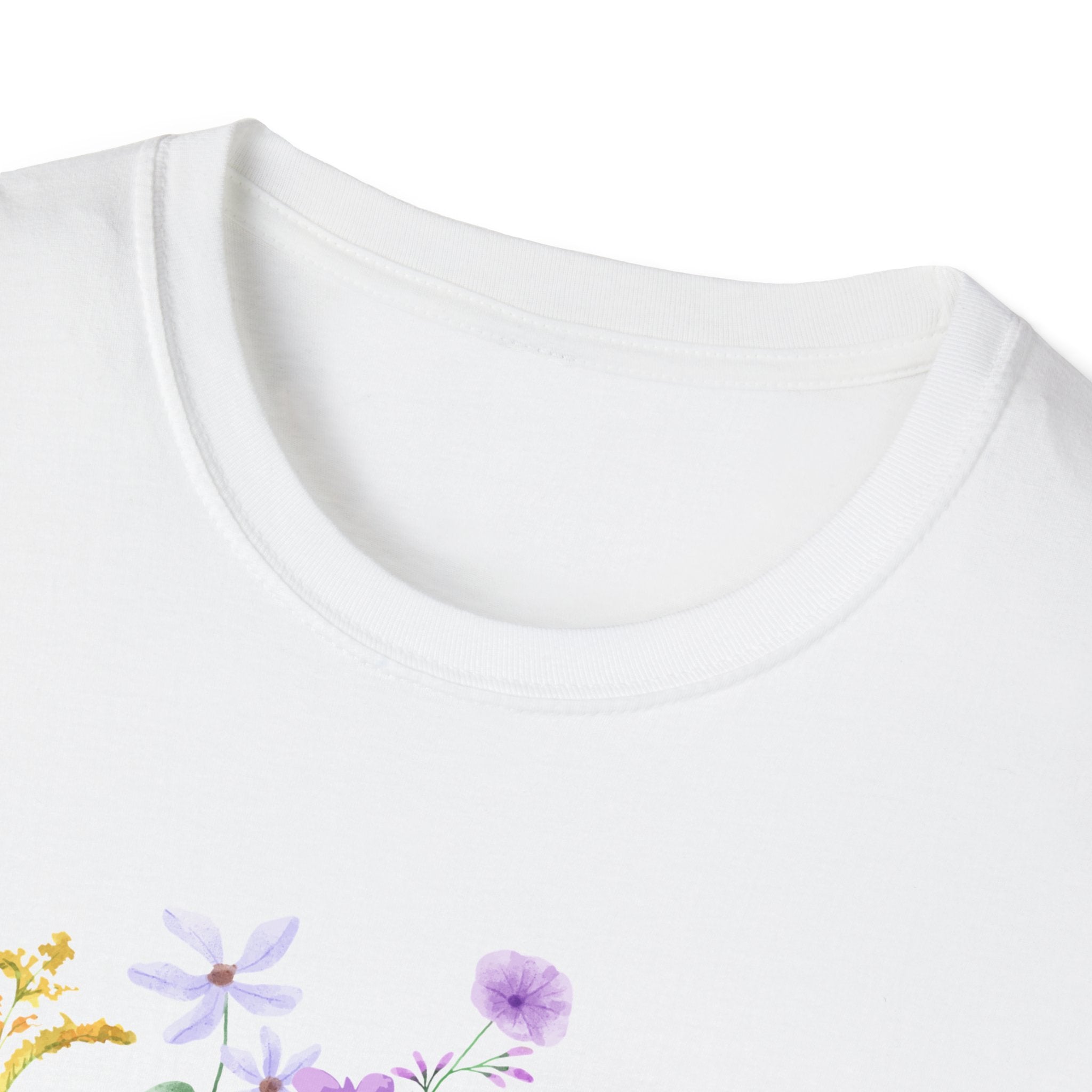 F*ck Trump Wildflower Softstyle Tee - Starry Skies Austin
