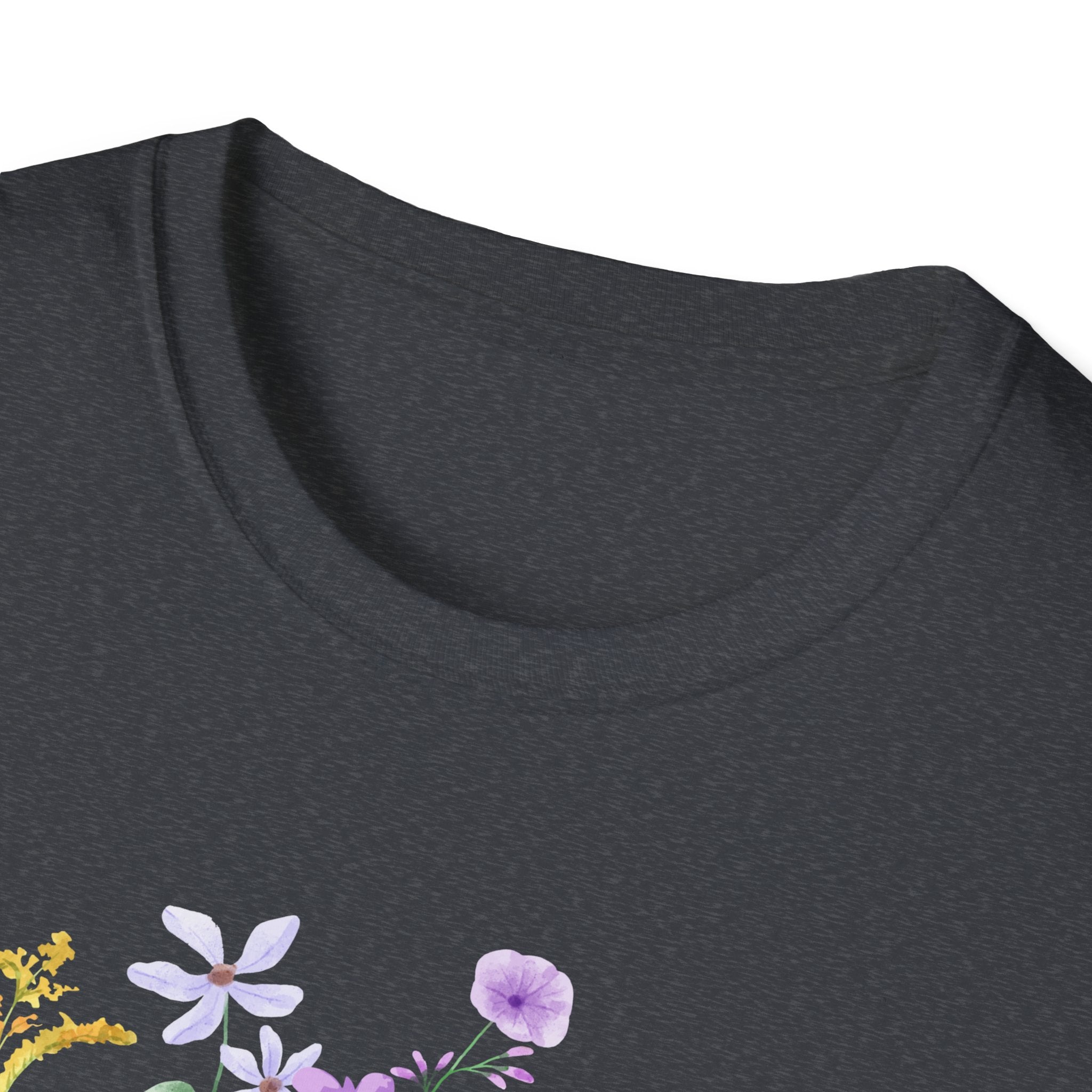 F*ck Trump Wildflower Softstyle Tee - Starry Skies Austin