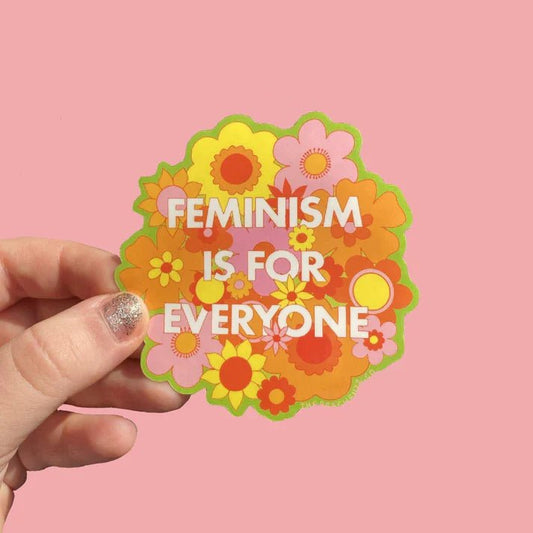 Feminism is For Everyone Sticker - Starry Skies Austin