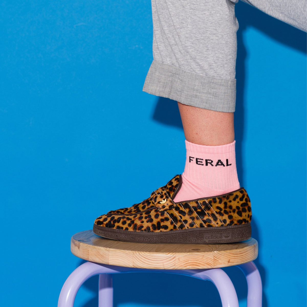 Feral Quarter Crew Socks - Starry Skies Austin