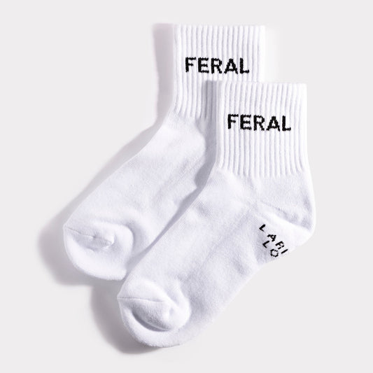 Feral Quarter Crew Socks - Starry Skies Austin