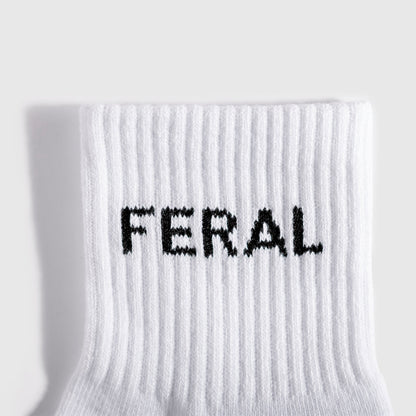 Feral Quarter Crew Socks - Starry Skies Austin