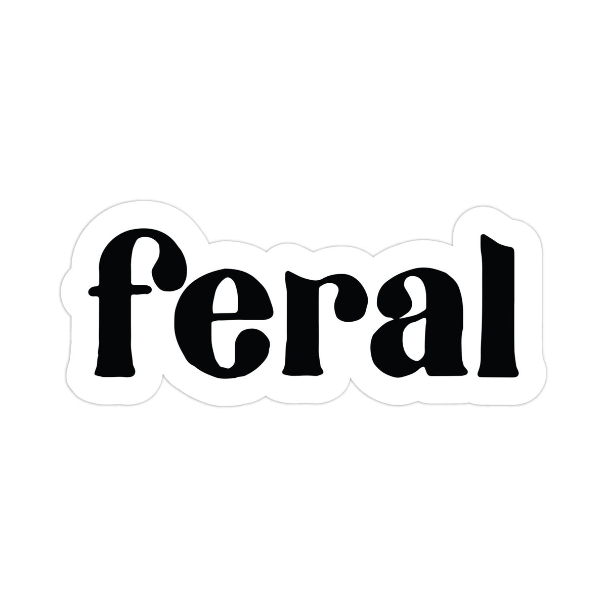 Feral Vinyl Sticker - Starry Skies Austin